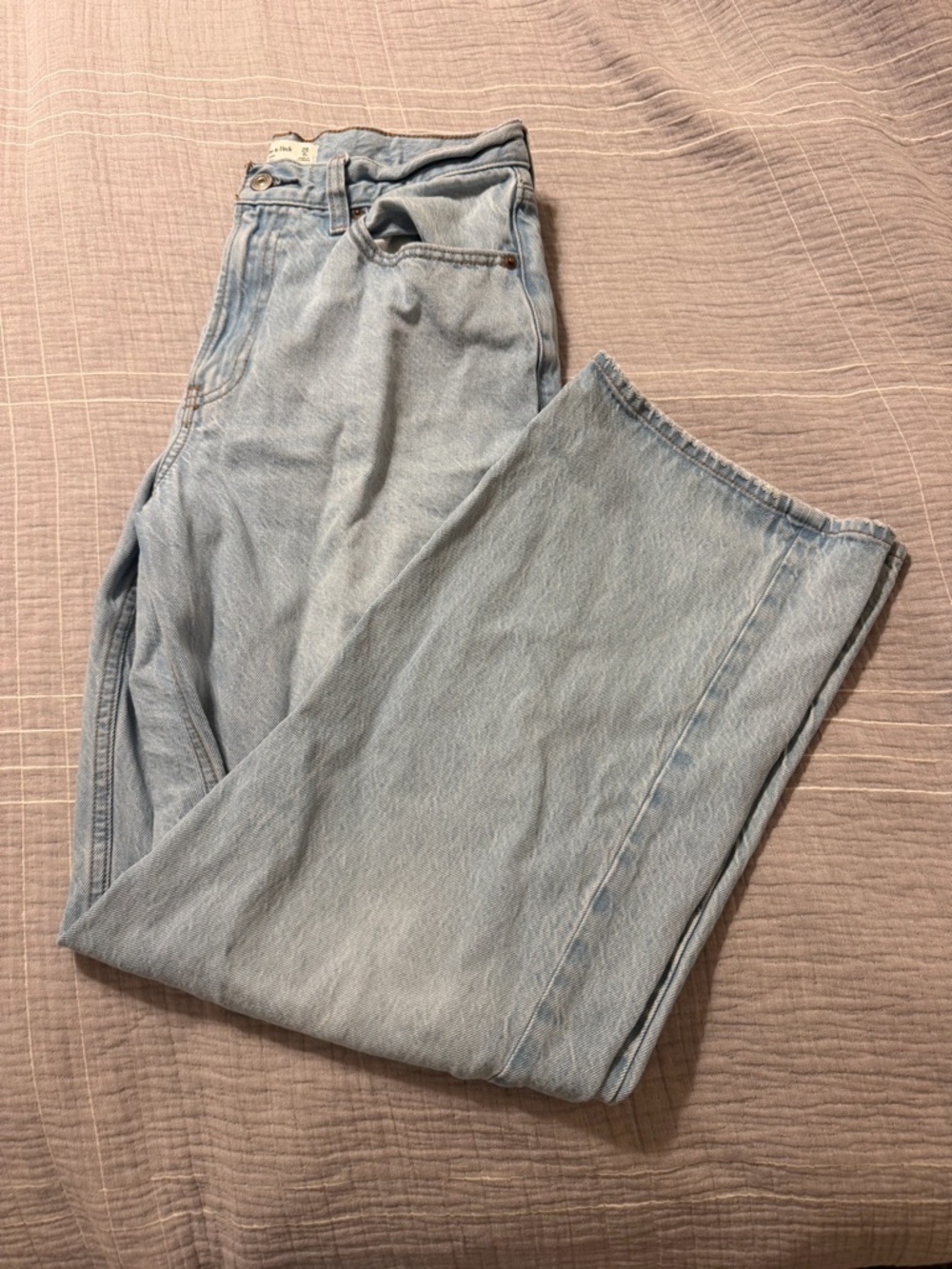 Abercrombie and Fitch Women’s The Loose High Rise Jeans